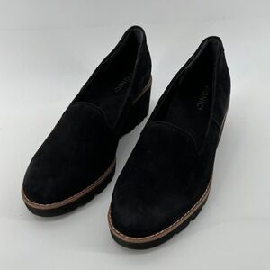 Vionic Black Suede Loafers